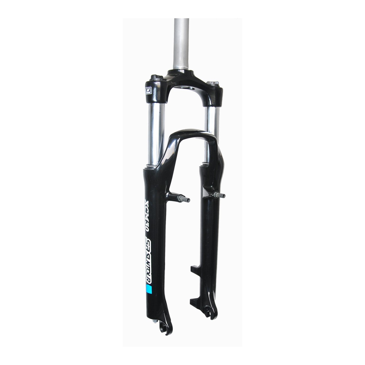 SF3-XCM-P-LC - XCM 26" skok 100mm 1" 25cm AHEAD, piwoty i dysk, sprężyna, czarny