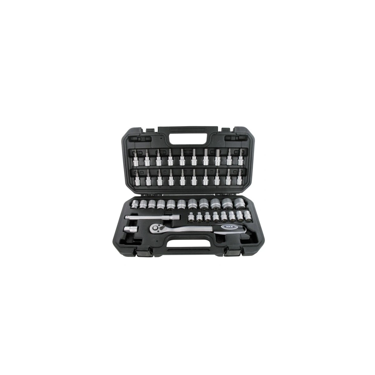 VADV11900 - Zestaw narzędzi VAR z grzechotką 3/8", 42 elementy