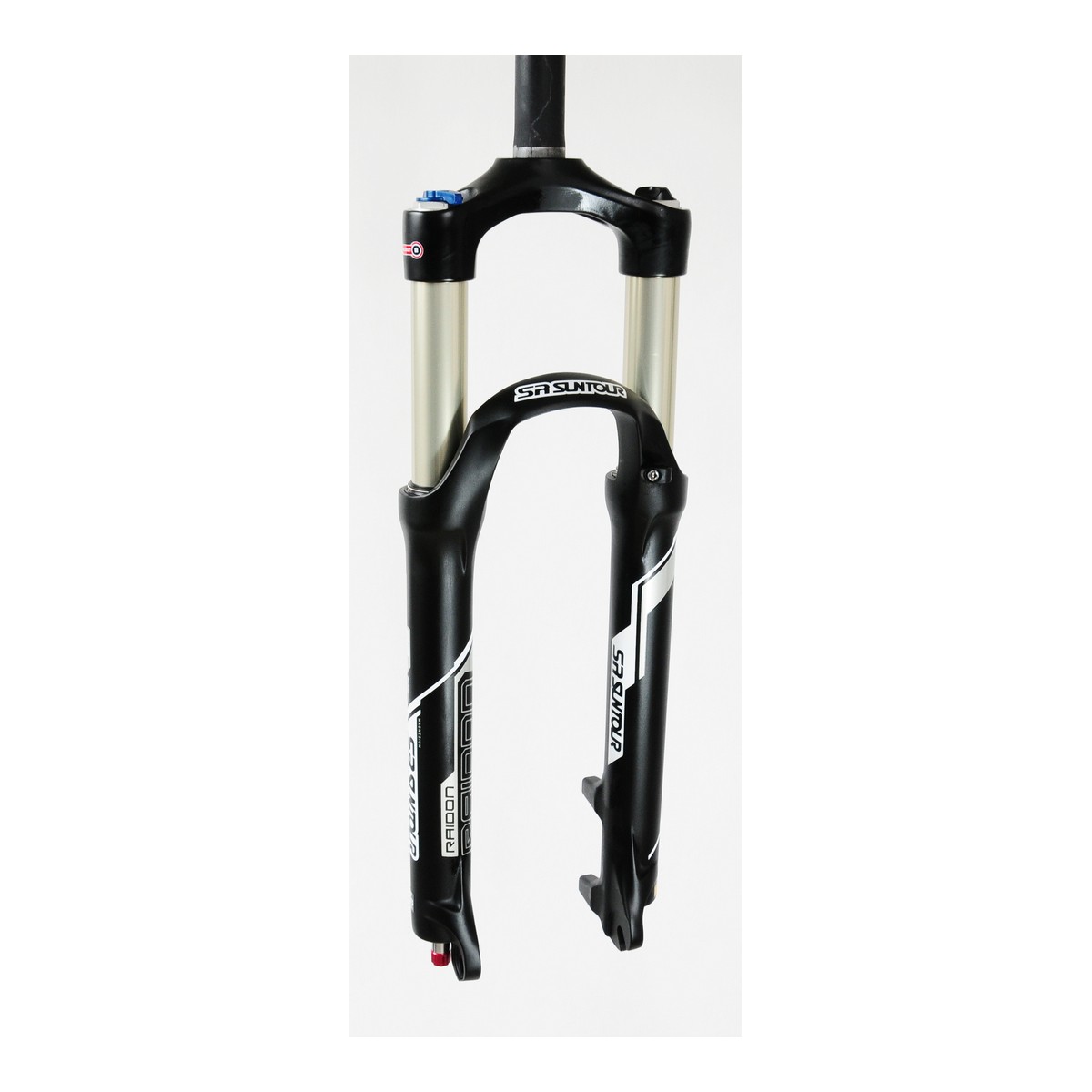 SF6-RDN6-LOR-0-M - RAIDON LOR 26"skok 100mm 1 1/8" 25cm AHEAD AIR dysk, blok.na goleni,reg.odbicia, oś 9mm, mat