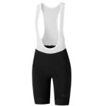 CWPAPSSS31WL0115 - Spodenki rowerowe Shimano Sumire Bib Shorts na szelkachi czarno-białe r.M