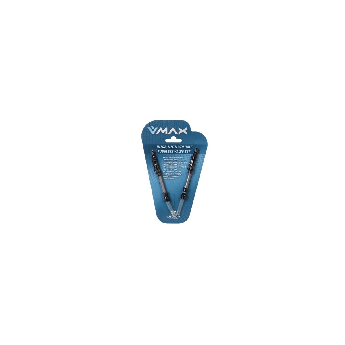 WR-HVV-4-BK-S1 - Wentyl V-MAX Valve Hi Volume Tubeless 37-45 mm