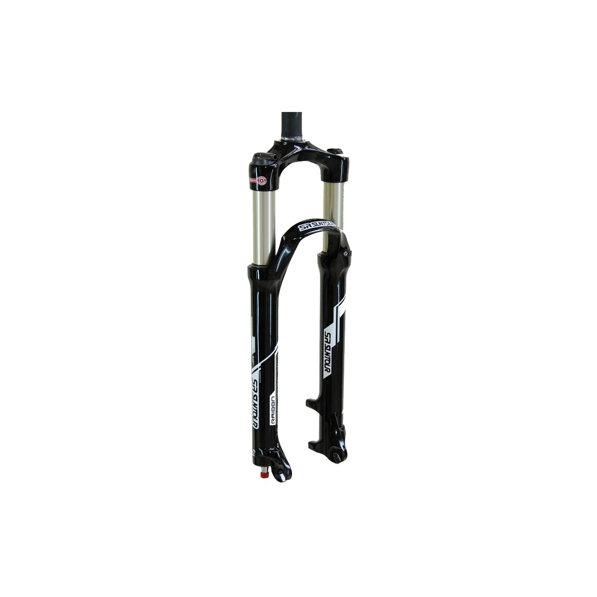 SF6-RDN7-RLR-0-L - RAIDON RLR 27,5" skok 100mm 1 1/8"25cmAHEAD AIR dysk, blok.na kier.reg.odbicia, oś 9mm