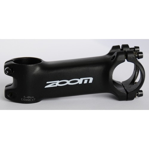TDS-D479-8FOV-100 - Wspornik kierownicy ZOOM alu.AHEAD 1-1/8'', 31,8x100mm czarny mat