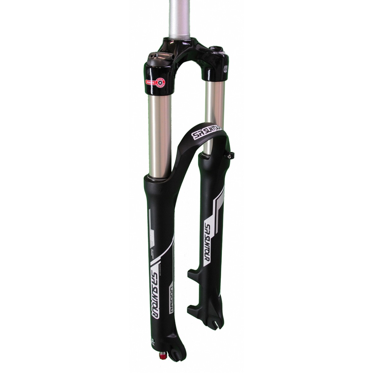 SF6-RDN7-RLR-0-M - RAIDON RLR 27,5" skok 100mm 1 1/8"25cmAHEAD AIR dysk, blok.na kier.reg.odbicia, oś 9mm, mat