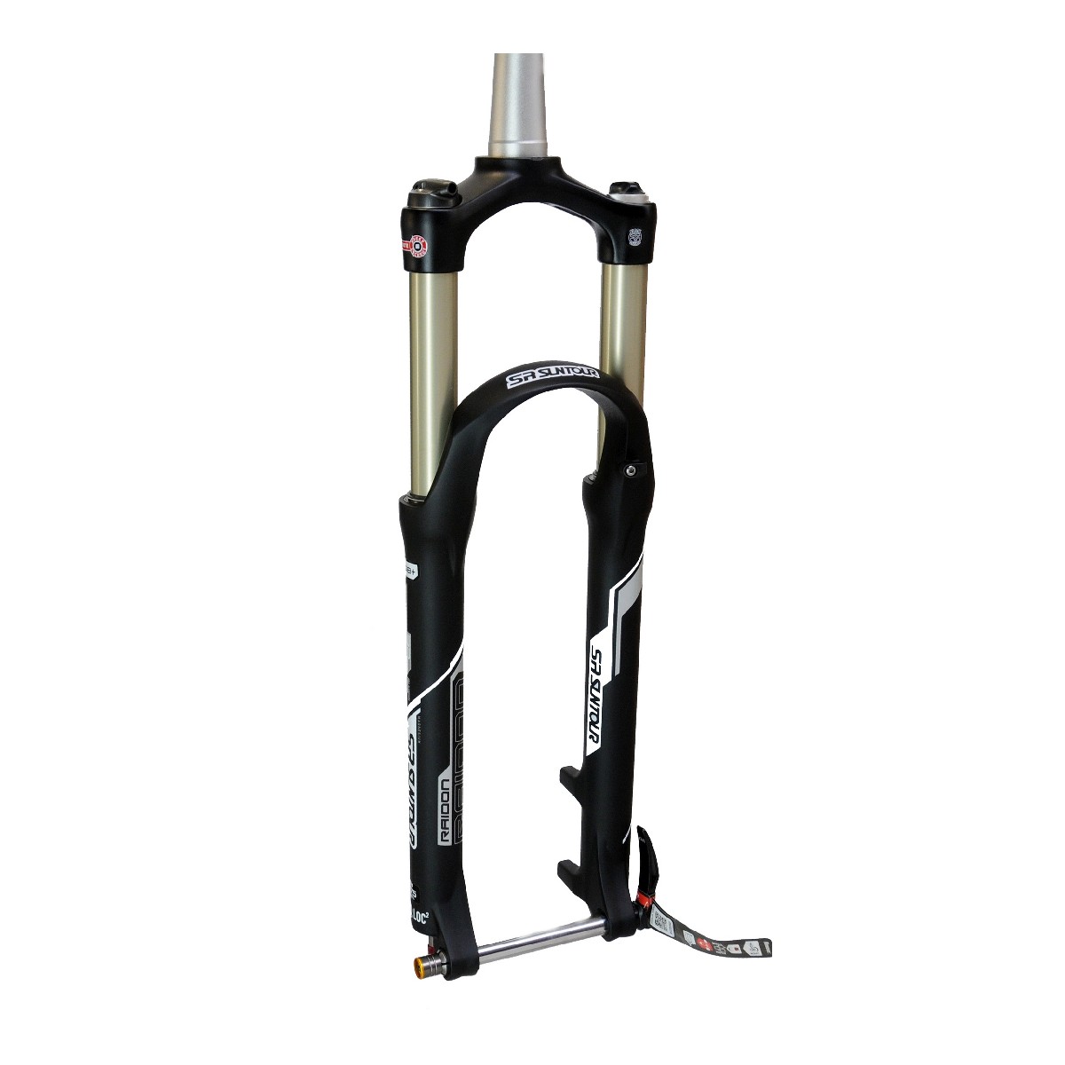 SF6-RDN7-RLR-0-M-T-Q15 - RAIDON RLR 27,5"skok 100mm TAPERED 25cm AIR dysk, blok.na kier.reg.odbicia, oś 15x100, mat
