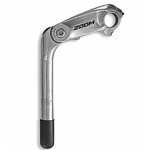 MTS-C398-sr - Wspornik kierownicy ZOOM. alu, 25,4x180x90mm, reg. srebrny