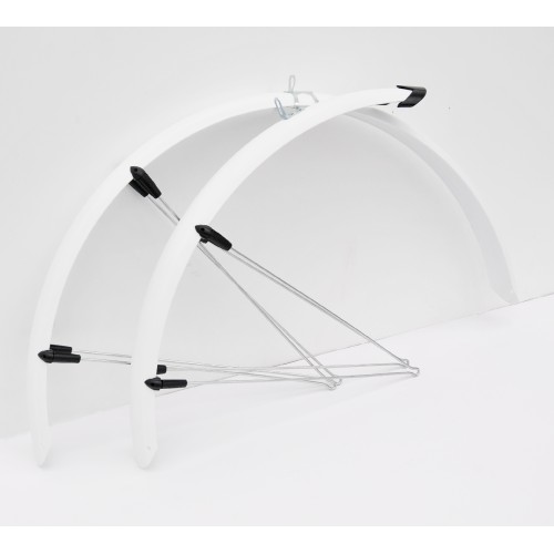 PRO EUR078 - Błotniki 28" 58mm biały MAT !!! BEZ CHLAPACZY !!!