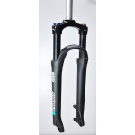 SF22-X1-7-LO-C-M - X1 (XCR) LO 27,5" skok 100mm, 1-1/8"25cm AHEAD dysk, sprężyna, blok. na goleni, oś 9mm, mat