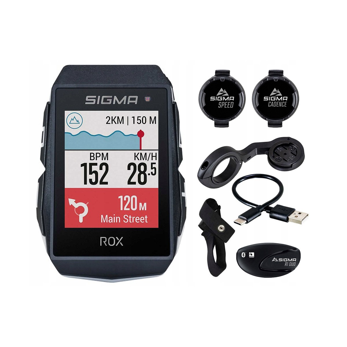 01034 - Licznik ROX 11.1 EVO SENSOR czarny