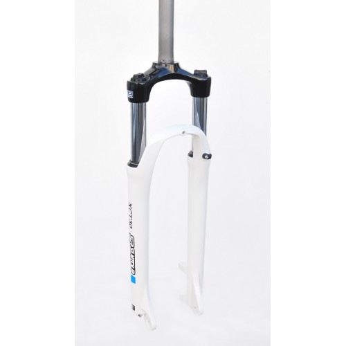 SF9-XCT9-D-W - XCT 29" skok 100mm 1-1/8" 25cm AHEAD, dysk, sprężyna, biały