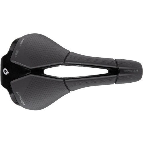 PR-SCPXTN7ABX5-AM - Siodło PROLOGO SCRATCH-M5 PAS AGX"SLIDE CONTROL"TIROX (pręty:lekki stop metalu,7mm)147x250mm,213g,czarne