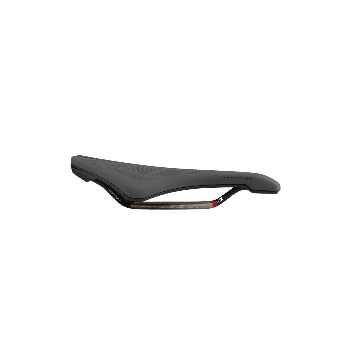 PR-DI2XTN5ABX5-AM - Siodło PROLOGO DIMENSION R2 AGX"SLIDE CONTROL"TIROX(pręty:lekki stop metalu,7mm)153x245mm,215g,antracyt
