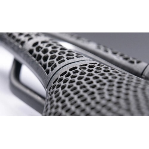 PR-NA3DTN3HB23-AM - Siodło PROLOGO NAGO R4 3D TIROX (pręty:  lekki stop metalu, 7mm)  137x245mm, 199g, czarne