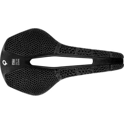 PR-NA3DTN3HB23-AM - Siodło PROLOGO NAGO R4 3D TIROX (pręty:  lekki stop metalu, 7mm)  137x245mm, 199g, czarne