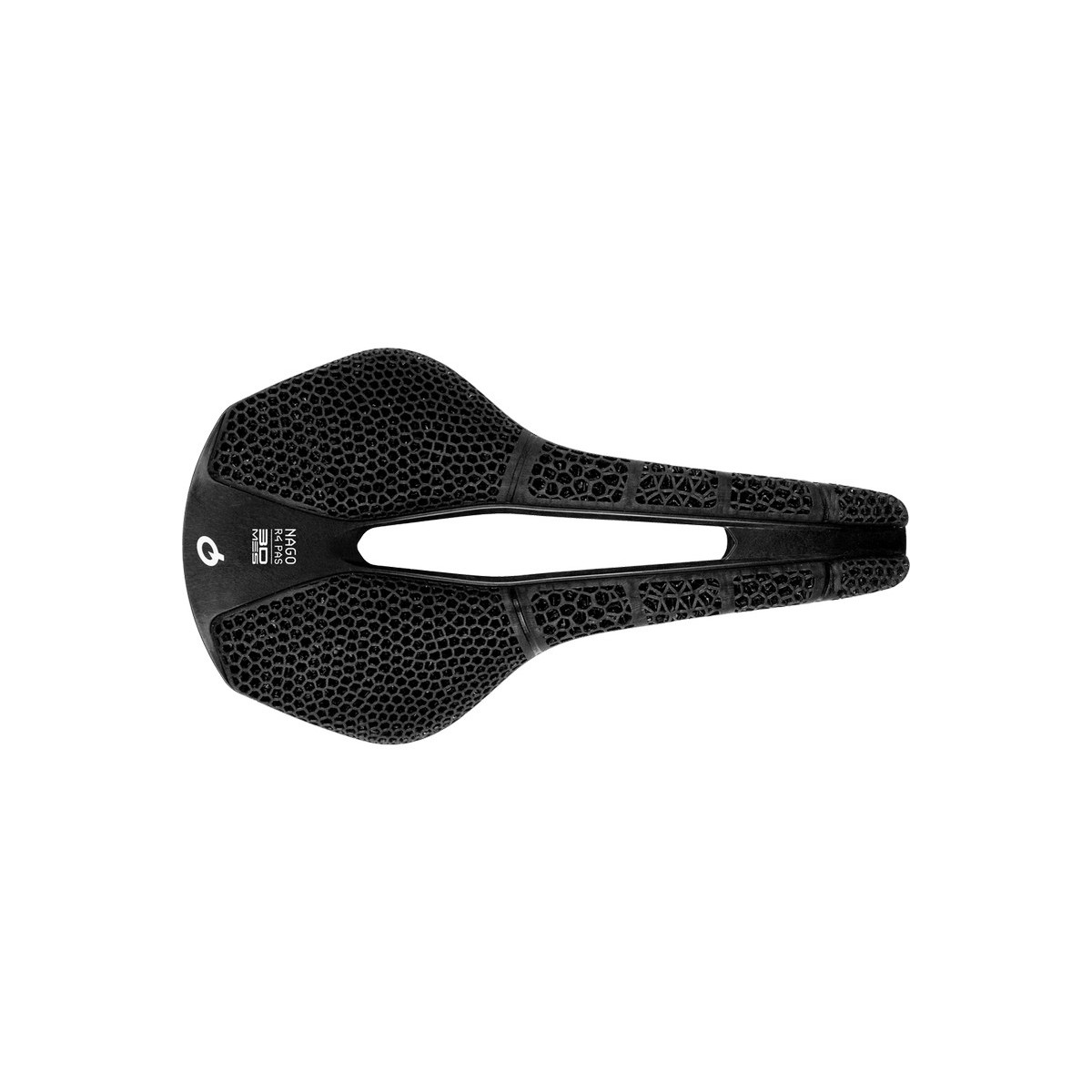 PR-NA3DTN3HB23-AM - Siodło PROLOGO NAGO R4 3D TIROX (pręty:  lekki stop metalu, 7mm)  137x245mm, 199g, czarne