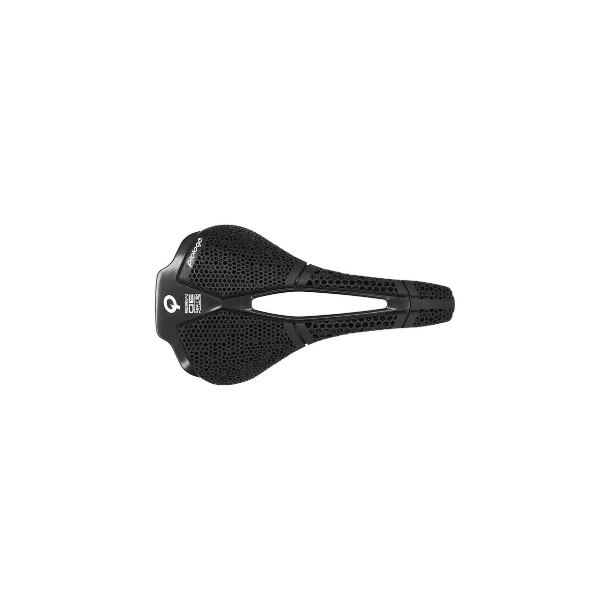 PR-SC3DTN0HB25-AM - Siodło PROLOGO SCRATCH-M5, PAS, 3D, TIROX (pręty: lekki stop metalu, 7mm) 140x250mm, 209g,  czarne