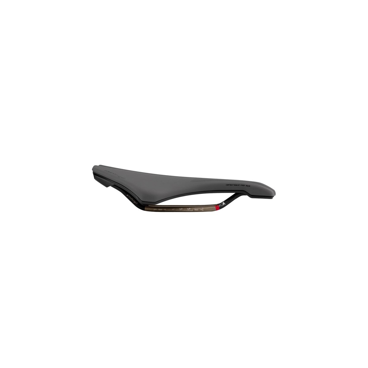 PR-DIR2TN5AB25-AM - Siodło PROLOGO DIMENSION R2 TIROX (pręty: lekki stop metalu, 7mm) 153x245mm, 210g, czarne