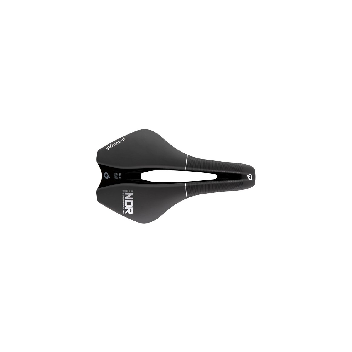 PR-DI2NTN3AB25-AM - Siodło PROLOGO DIMENSION R2 NDR, TIROX (pręty: lekki stop metalu, 7mm) 143x245mm, 213g, czarne