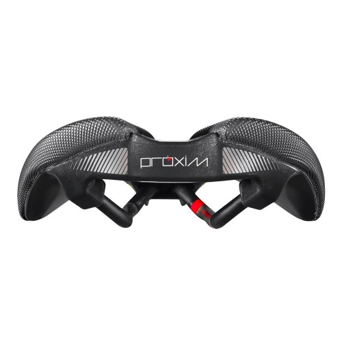 PR-PRX4TN5HB95-AM - Siodło PROLOGO PROXIM PERFORMANCE W450 TIROX (pręty: lekki stop metalu, 7mm) 155x250mm, 243g,  czarno-szare