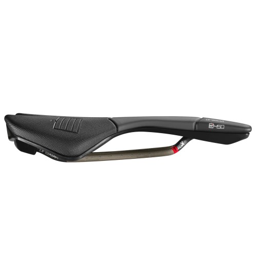 PR-PRX4TN5HB95-AM - Siodło PROLOGO PROXIM PERFORMANCE W450 TIROX (pręty: lekki stop metalu, 7mm) 155x250mm, 243g,  czarno-szare