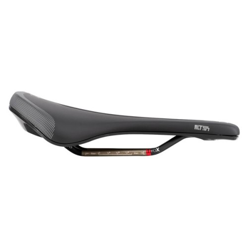 PR-PRALTN5HB25-AM - Siodło PROLOGO PROXIM Altius TIROX (pręty: lekki stop metalu, 7mm) 150x255mm, 216g,  czarne