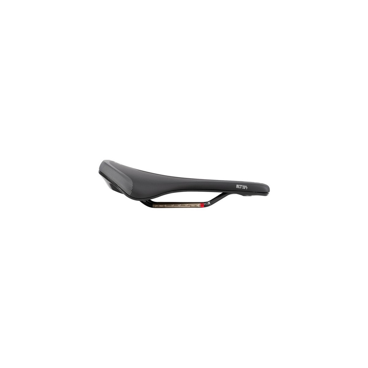PR-PRALTN5HB25-AM - Siodło PROLOGO PROXIM Altius TIROX (pręty: lekki stop metalu, 7mm) 150x255mm, 216g,  czarne