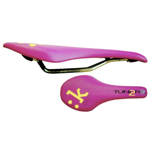 FZKSA100031 SIODŁO - Siodło FIZIK Tundra2 fioletowe SPINE CONNCEPT - Nowe