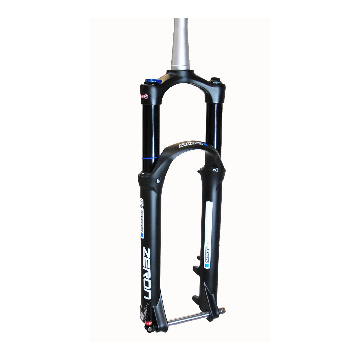SF9-ZRN7+LOR-3-M-T-Q15 - ZERON LOR 27,5"BOOST skok 130 TAPERED dysk, olej/sprężyna, blok.na gol.reg.odbicia, oś15x110, mat