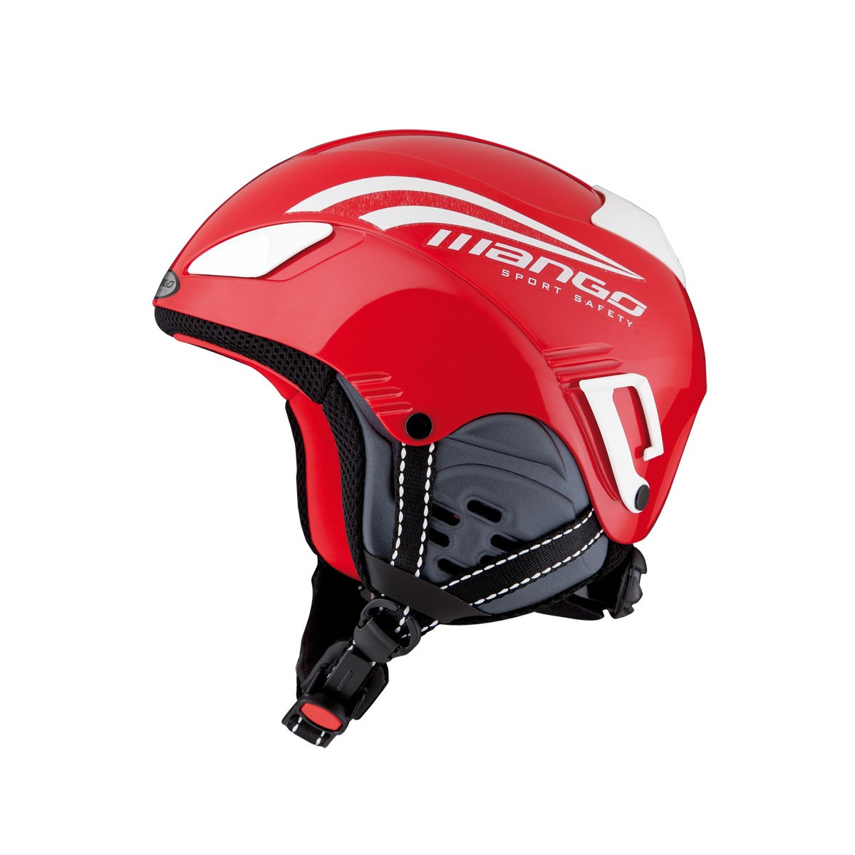 WI-450 - Kask narciarski WIND BABY czerwony