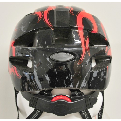 A0232-S - Kask rowerowy dziecięcy Marcel "Bonfire" roz. S (48-52)