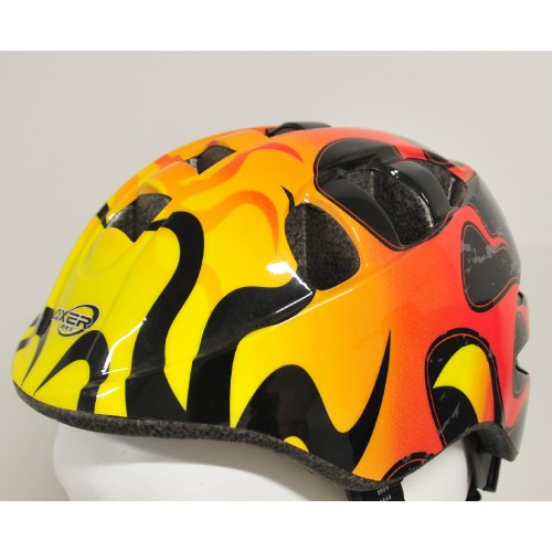 A0232-S - Kask rowerowy dziecięcy Marcel "Bonfire" roz. S (48-52)
