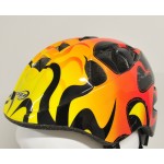 A0232-S - Kask rowerowy dziecięcy Marcel "Bonfire" roz. S (48-52)