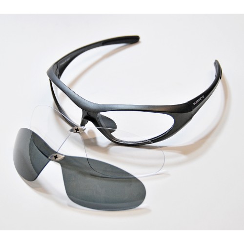 12017 - Okulary SWISS Eye Concept M,oprawa grafit mat, + szkła przydymione
