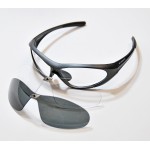 12017 - Okulary SWISS Eye Concept M,oprawa grafit mat, + szkła przydymione