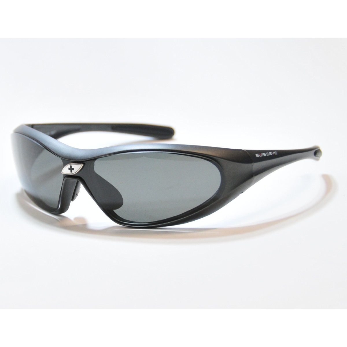 12017 - Okulary SWISS Eye Concept M,oprawa grafit mat, + szkła przydymione