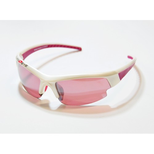 12136 - Okulary SWISS Eye - GARDOSA EVOLUTION S ( small) ,oprawka biała,szkła przydymione+pomarańcz+przeźroczyste