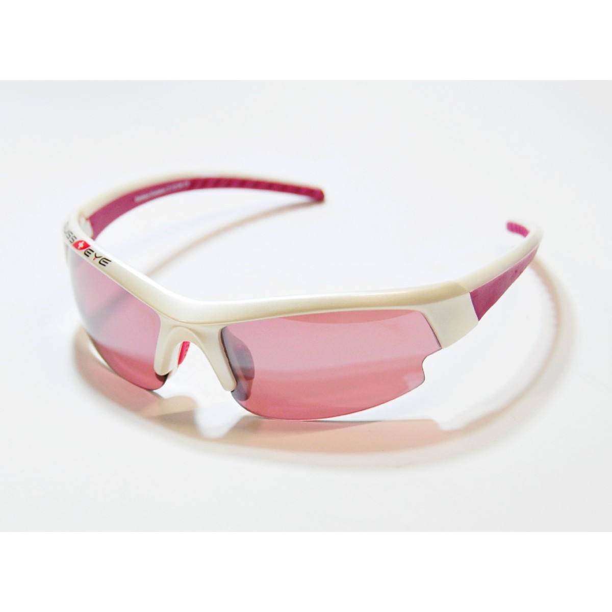 12136 - Okulary SWISS Eye - GARDOSA EVOLUTION S ( small) ,oprawka biała,szkła przydymione+pomarańcz+przeźroczyste