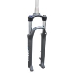 SF26-XCM7-32-LO-D-M-5TA - XCM 27,5" golenie 32mm, skok 100mm,TAPERED 25cm, blok.na gol. dysk sprężyna czarny mat oś 5TA