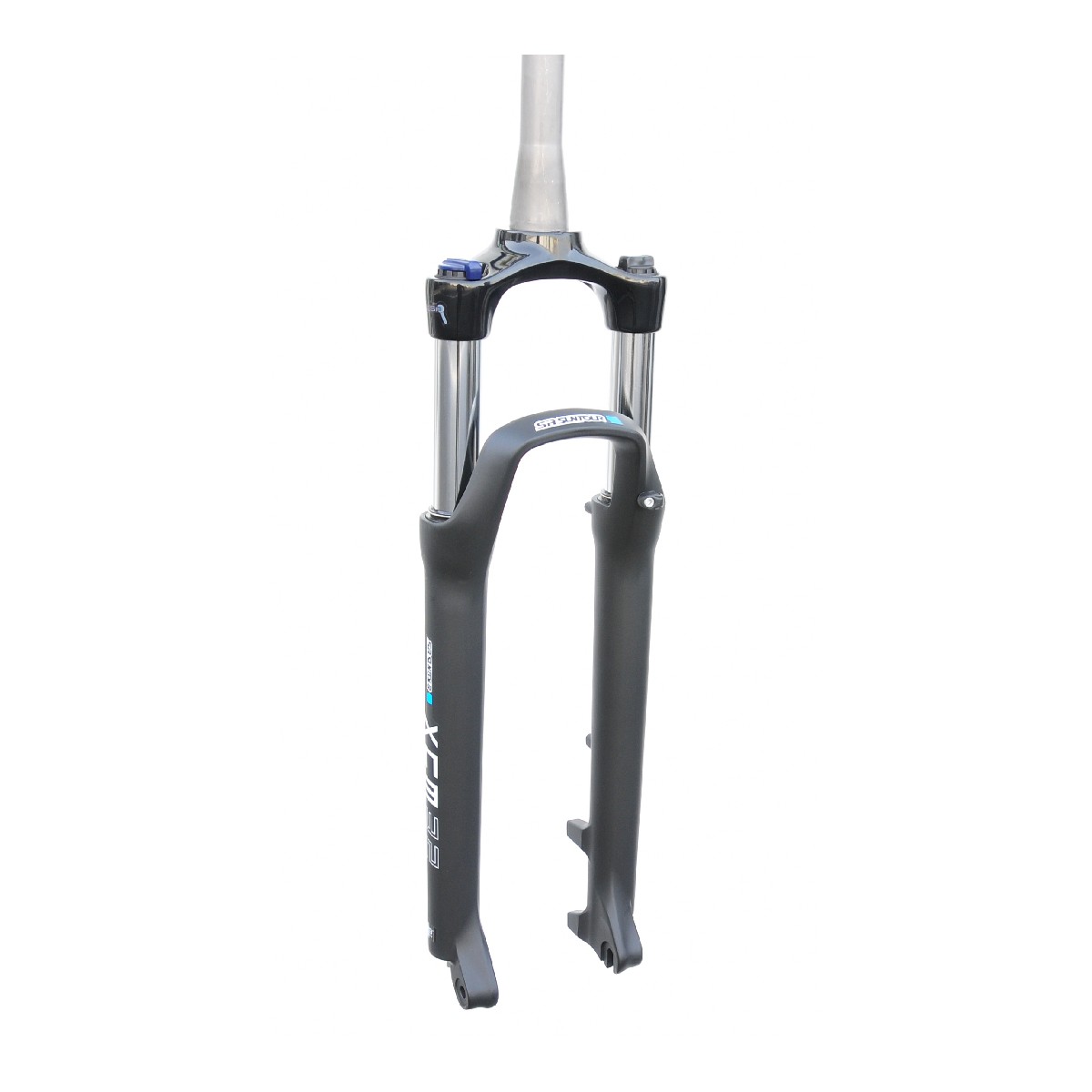 SF26-XCM9-32-LO-D-M-5TA - XCM 29" golenie 32mm skok 100mm,TAPERED 25cm, blok na gol.sprężyna czarny mat oś 5TA