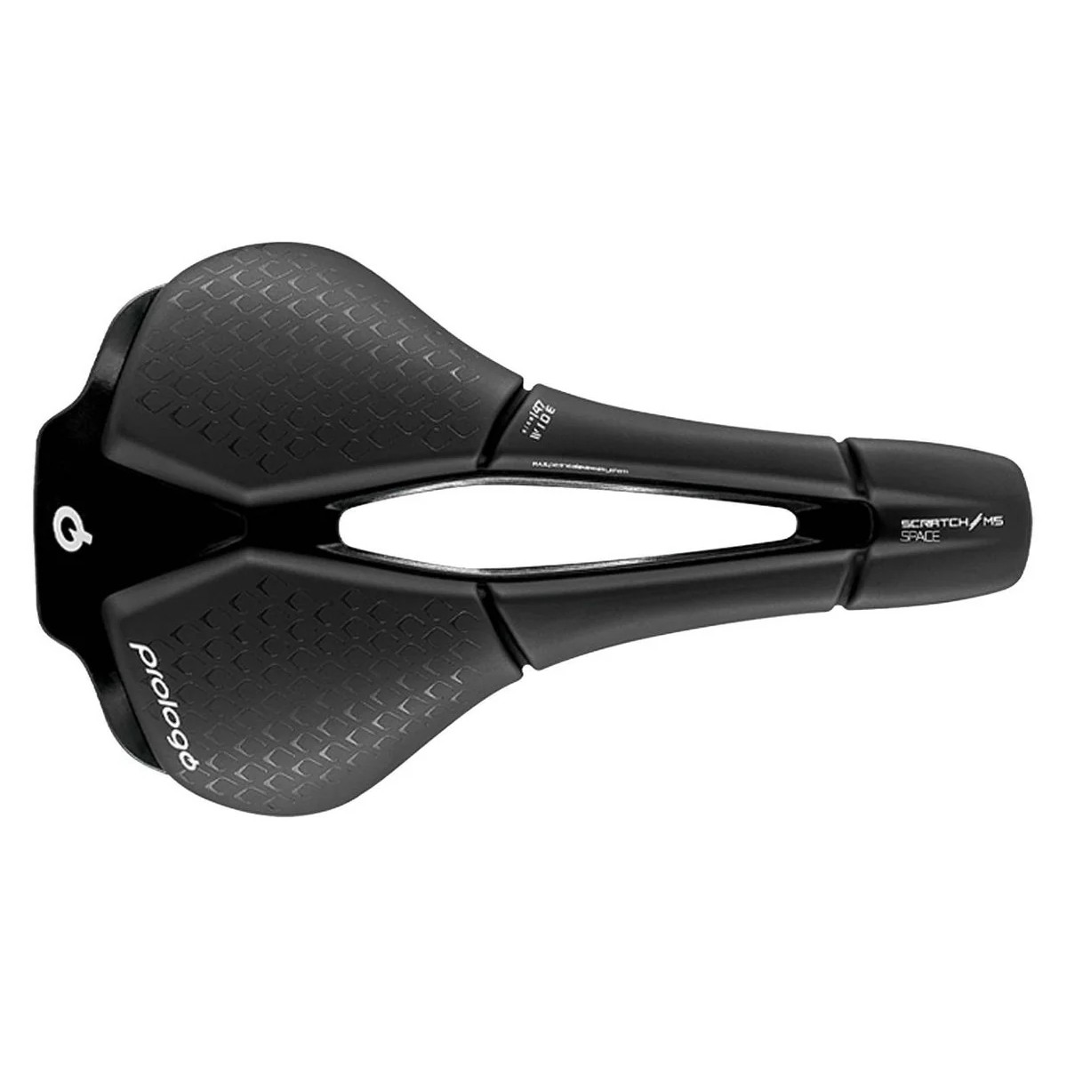 PR-SCMPNA7HB21-AM - Siodło PROLOGO SCRATCH-M5, SPACE, NACK (pręty: karbon, 7x9,3) 147x250mm, 178g,  czarne