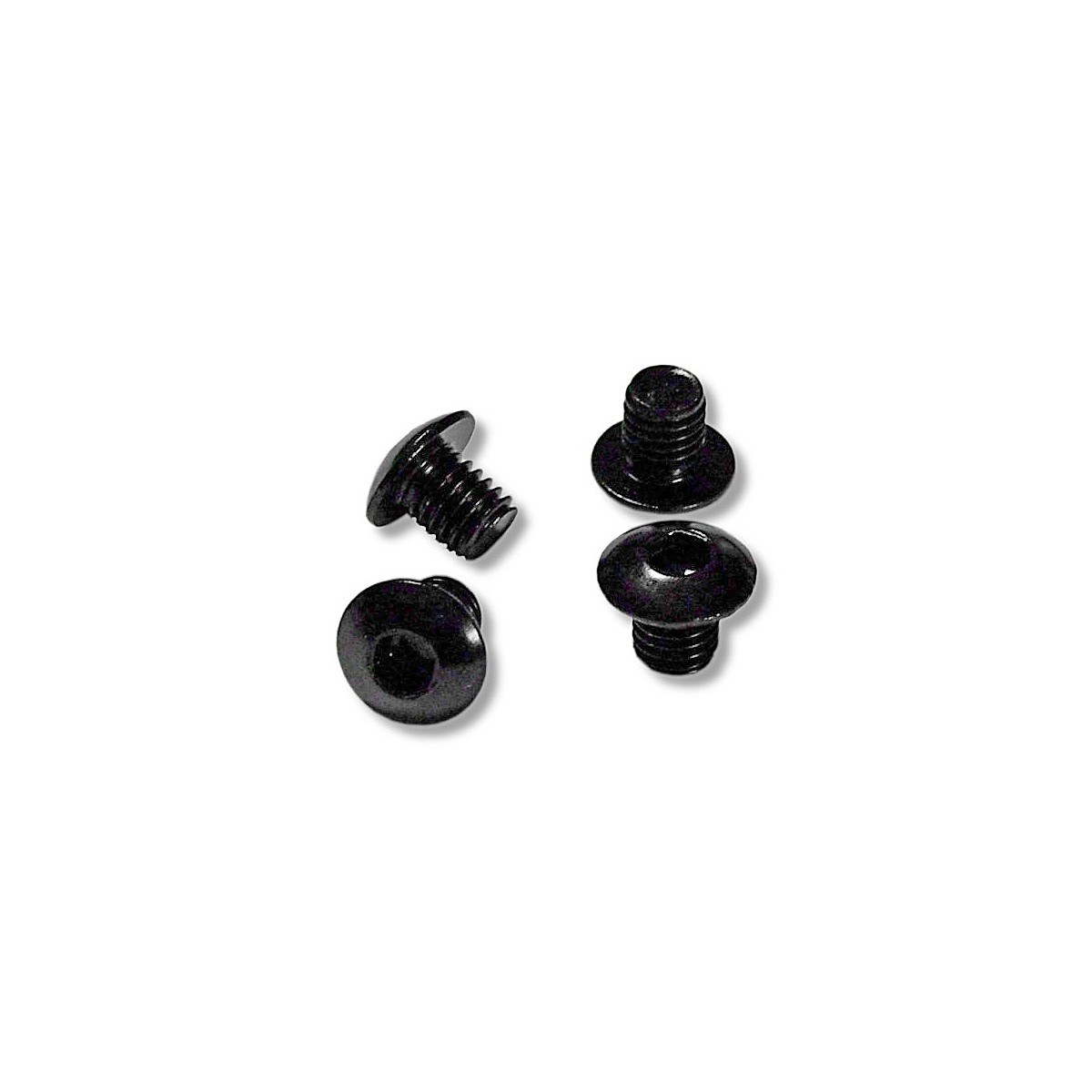 CP-043 - Śruba  Alu6061,M10xP1 25x9mm Czarna