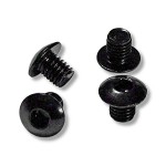 CP-043 - Śruba  Alu6061,M10xP1 25x9mm Czarna