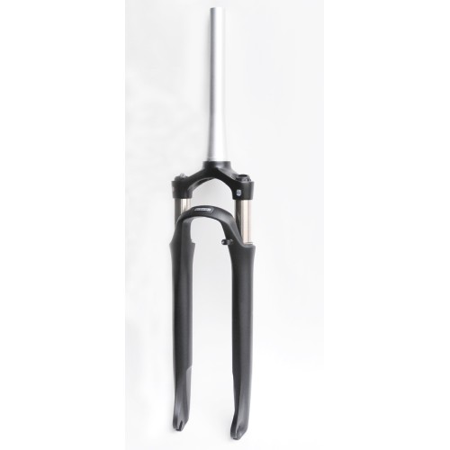 SF4-NCX-DLO-C-D-M-T - Amortyzator NCX DLO koło 28" rura AHEAD  TAPERED długość 270mm, skok 63mm,dysk, czarny mat