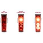 15100 - Lampa tył BLAZE, micro USB