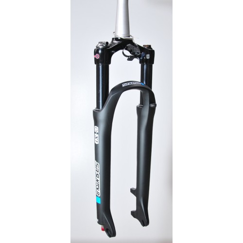 SF22-X1-9-RLR-C-M-T - Amortyzator X1 RLR 29" skok 100 TAPERED sprężyna, blok. na kier.reg. odbicia, oś 9mm, dysk, mat