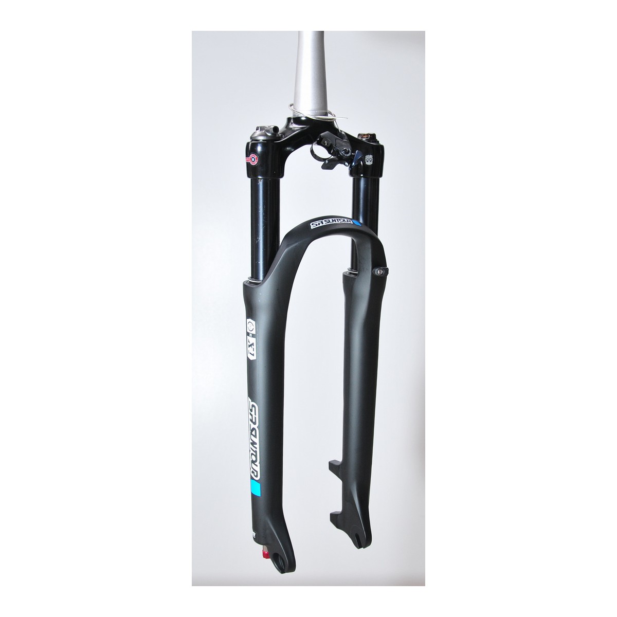 SF22-X1-9-RLR-C-M-T - Amortyzator X1 RLR 29" skok 100 TAPERED sprężyna, blok. na kier.reg. odbicia, oś 9mm, dysk, mat