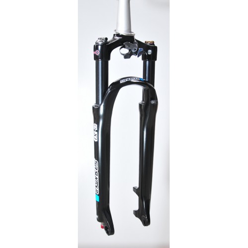 SF22-X1-9-RLR-C-L-T - Amortyzator X1 RLR 29" skok 100 TAPERED sprężyna, blok. na kier.reg. odbicia, oś 9mm, dysk