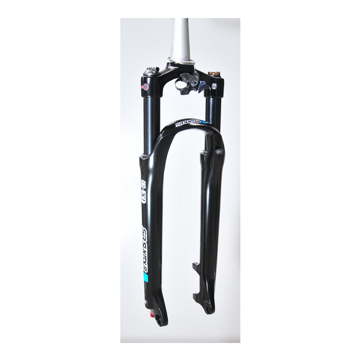 SF22-X1-9-RLR-C-L-T - Amortyzator X1 RLR 29" skok 100 TAPERED sprężyna, blok. na kier.reg. odbicia, oś 9mm, dysk