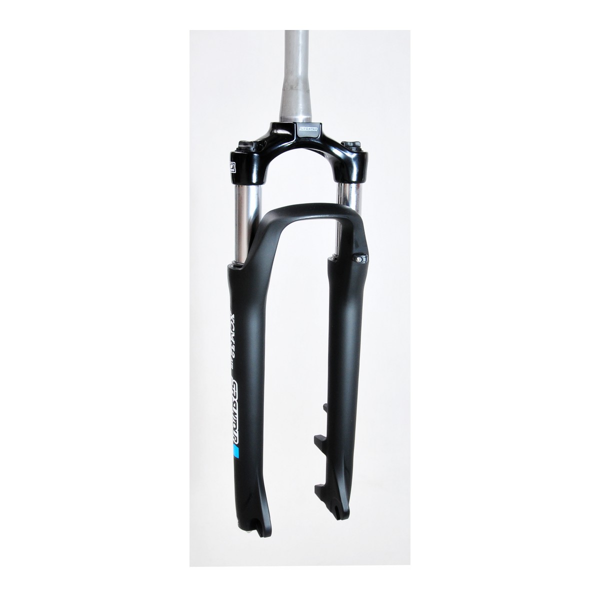 SF21-XCM9-32-ATB-M-T - XCM ATB 29"skok 80mm TAPERED 25cm, oś 9mm, dysk, sprężyna, czarny mat