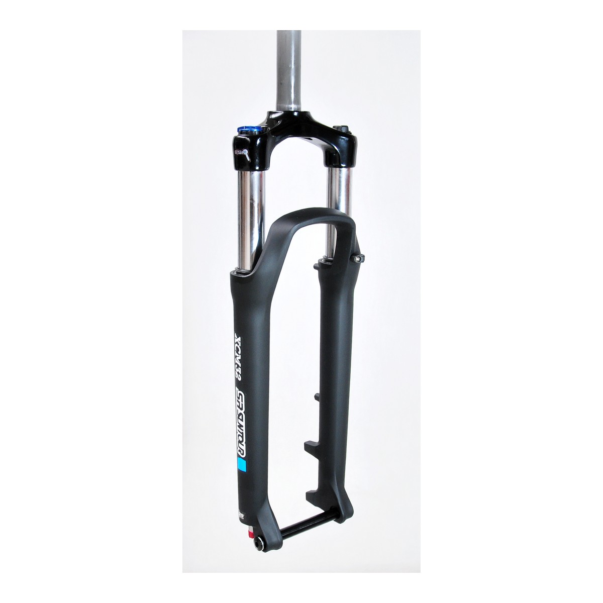 SF9-XCM9-32-LOR-M-Q15 - XCM LOR 29"skok 100mm 1-1/8" 25cm AHEAD sprężyna, dysk, blok.na goleni,reg.odbicia, oś15x100, mat